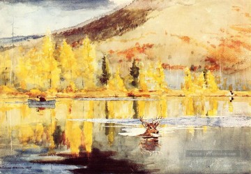  marin - Un jour d’octobre réalisme marine peintre Winslow Homer